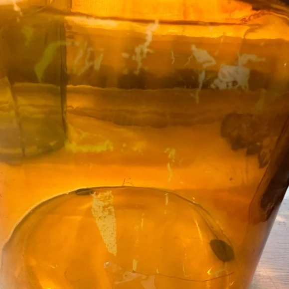 Set of Three Colorful Glass Jars with Wooden Lids - Picture 11 of 16